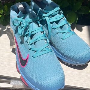 Nike Infinity Tour 2 Gore-Tex Denim Turquoise Aegean Storm Hyper Pink Black